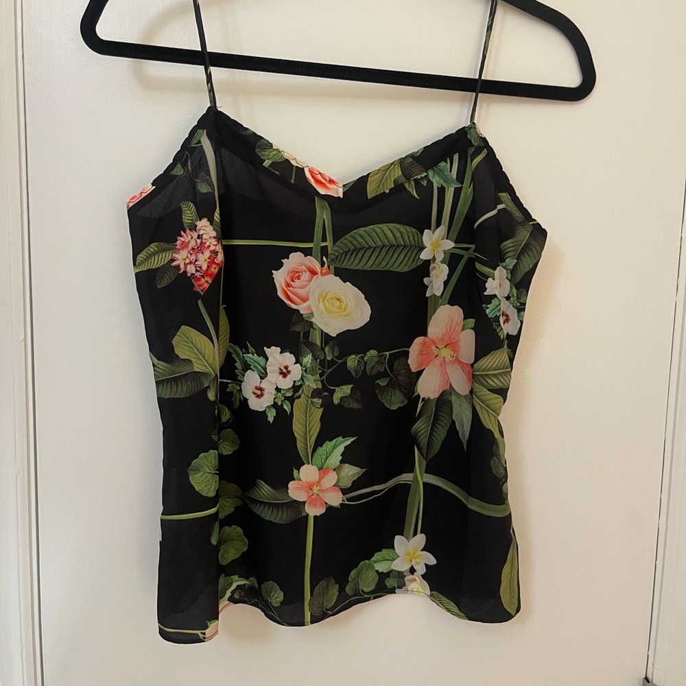 Ted Baker London, Cami Tank, Adjustable Straps, S